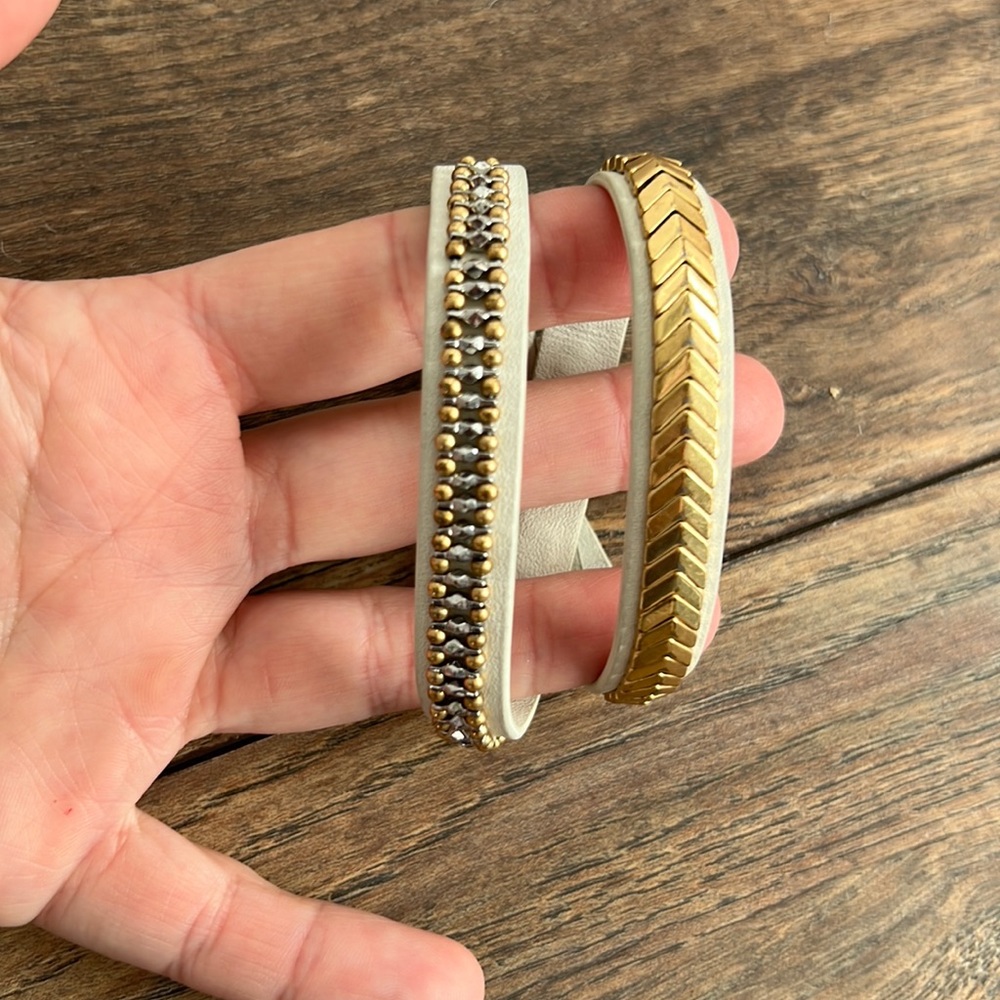 Stella & Dot wrap bracelet.